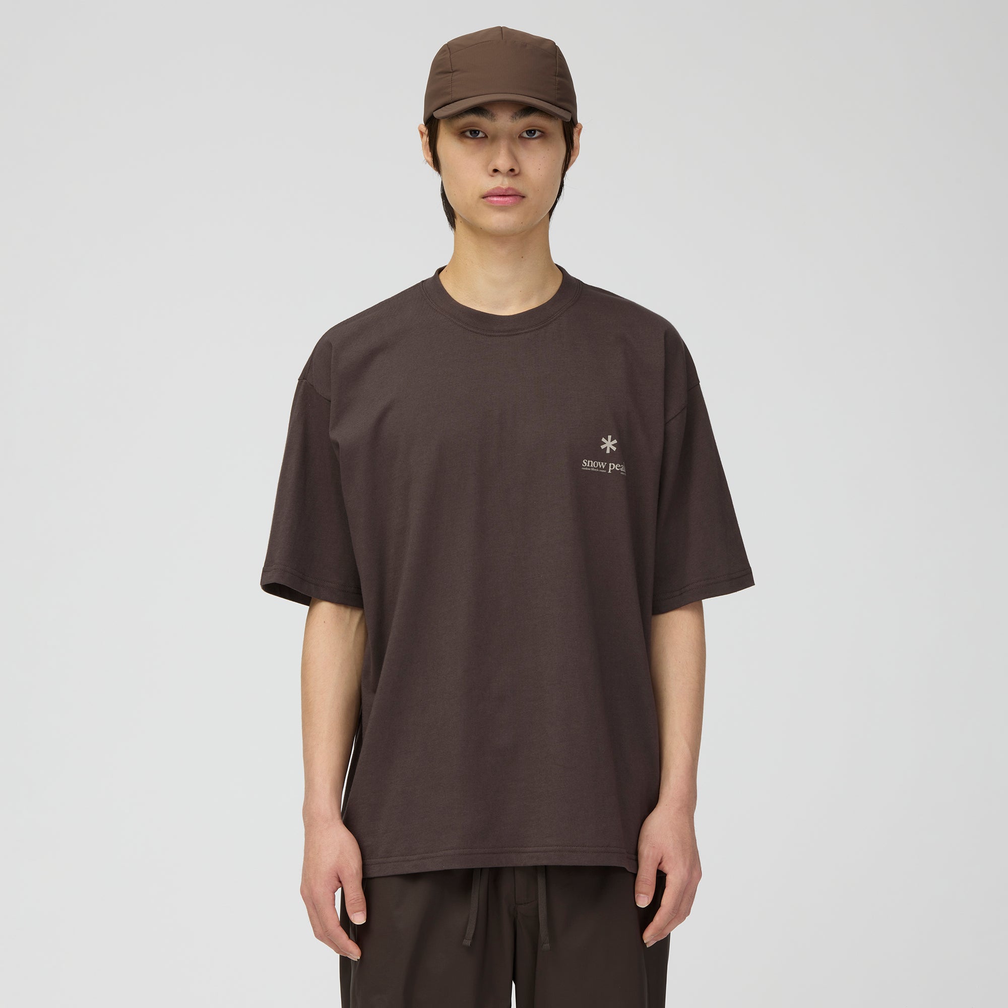 Soft Cotton Relaxed Logo T-Shirt - Snow Peak UK