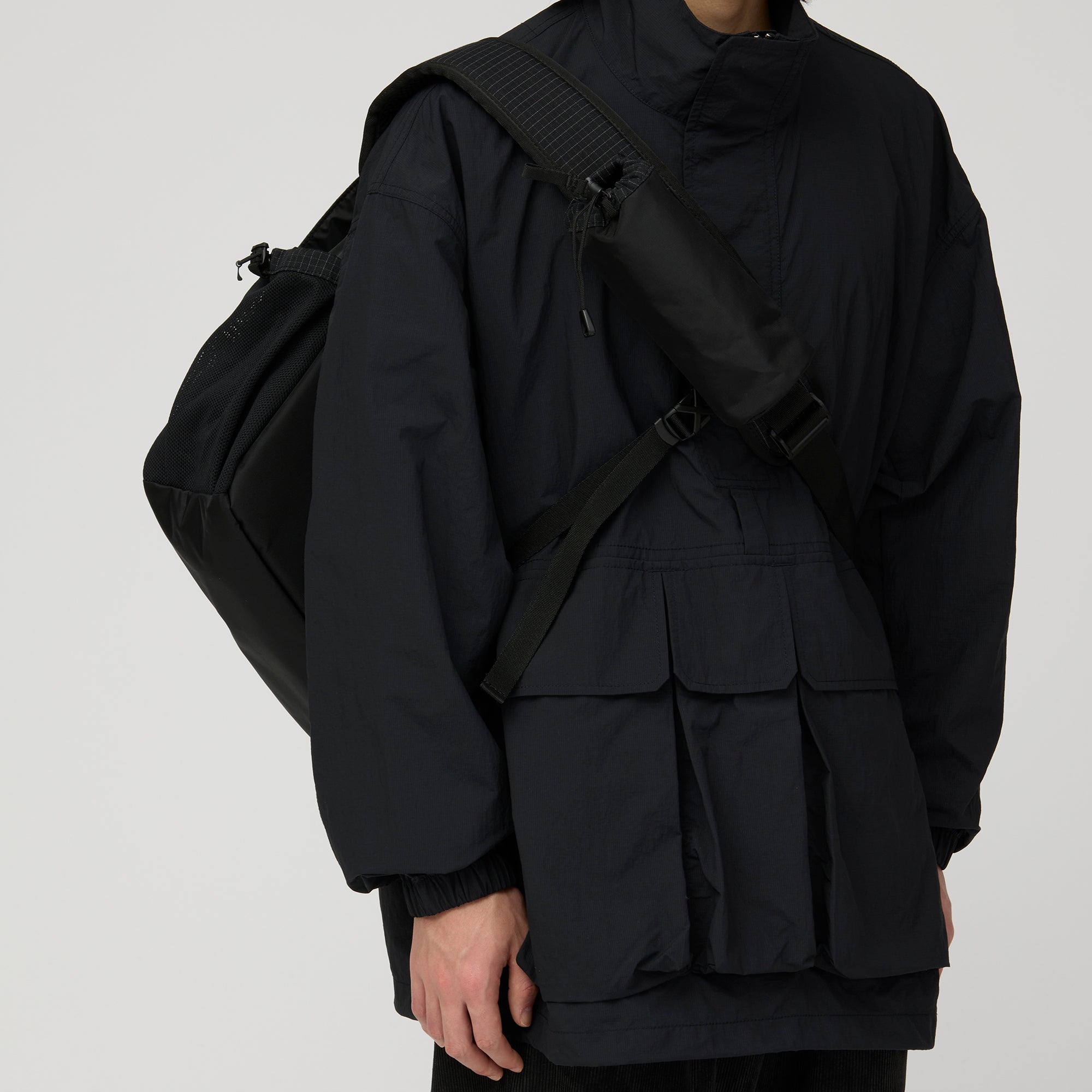 Grid Messenger Bag