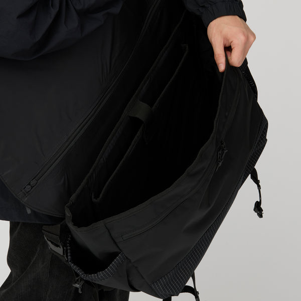 Grid Messenger Bag