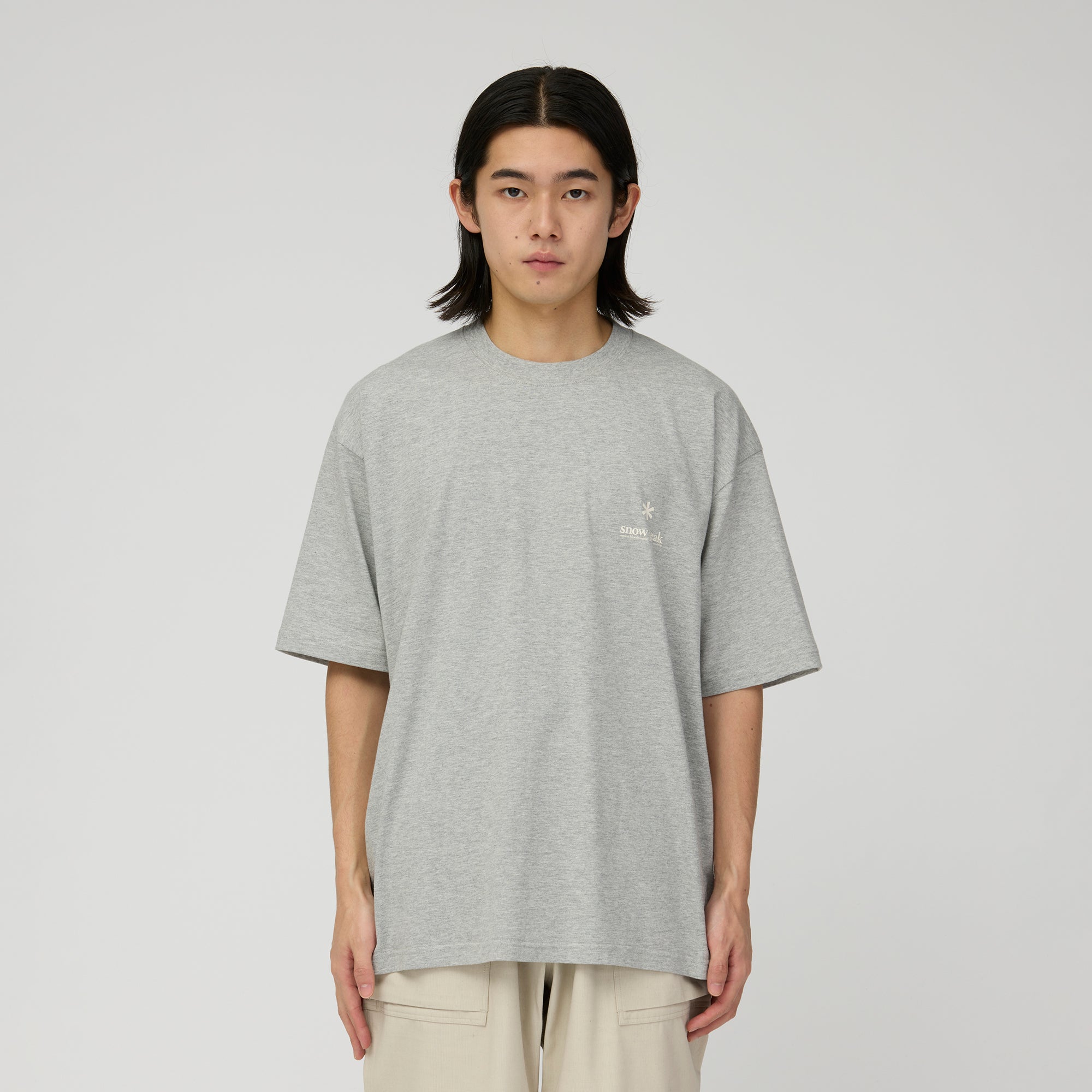 Soft Cotton Relaxed Logo T-Shirt - Snow Peak UK