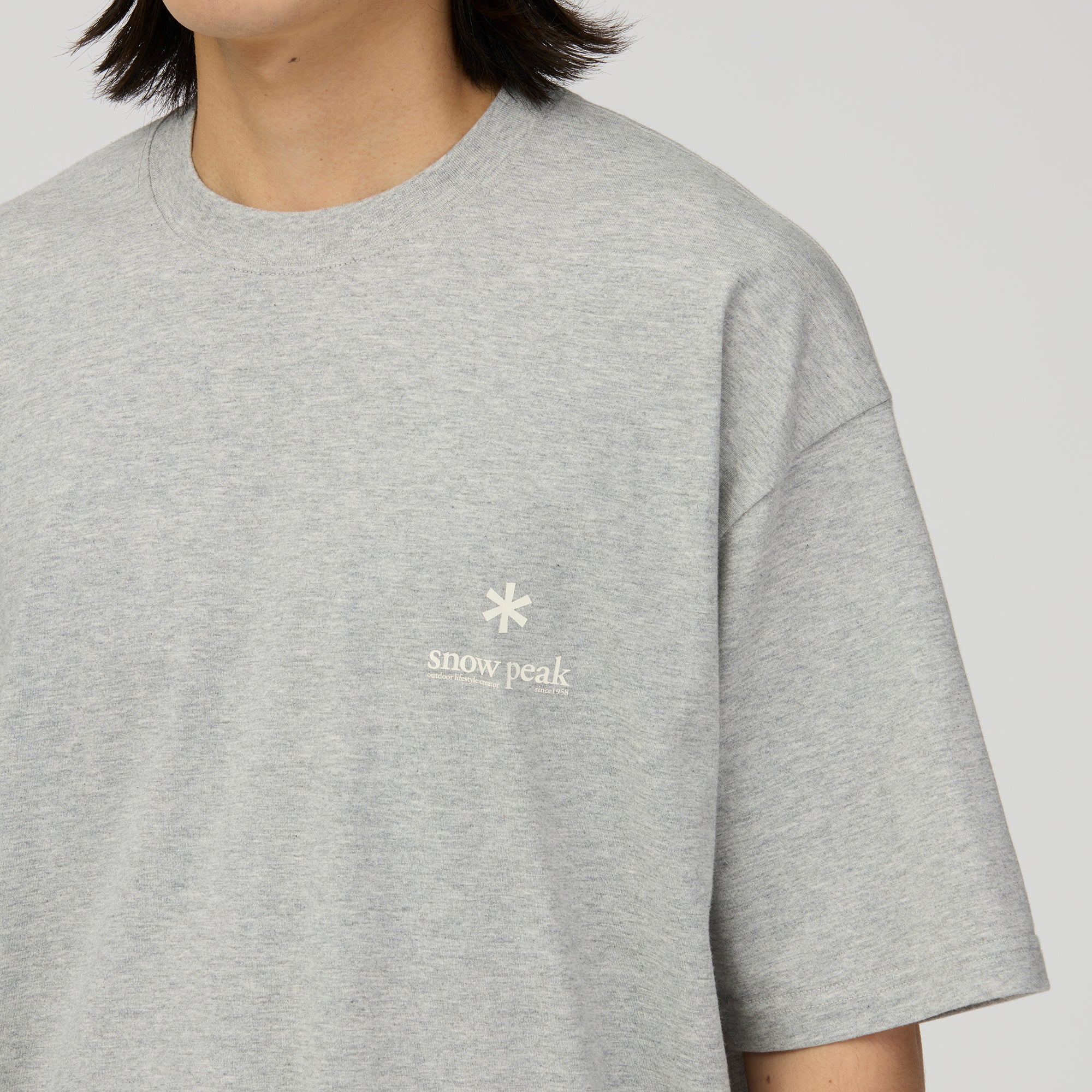 Soft Cotton Relaxed Logo T-Shirt - Snow Peak UK