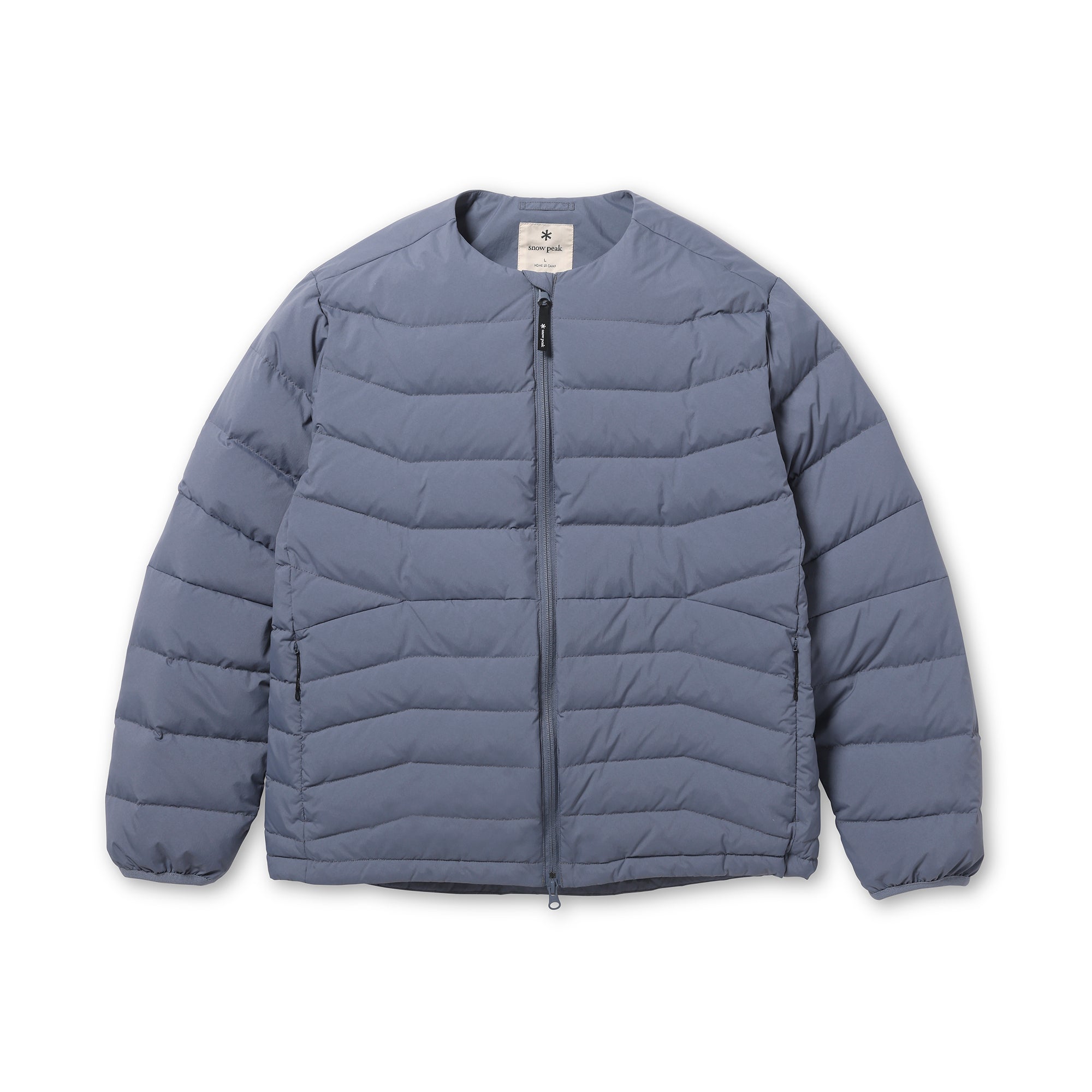 Middler Down Collarless Jacket