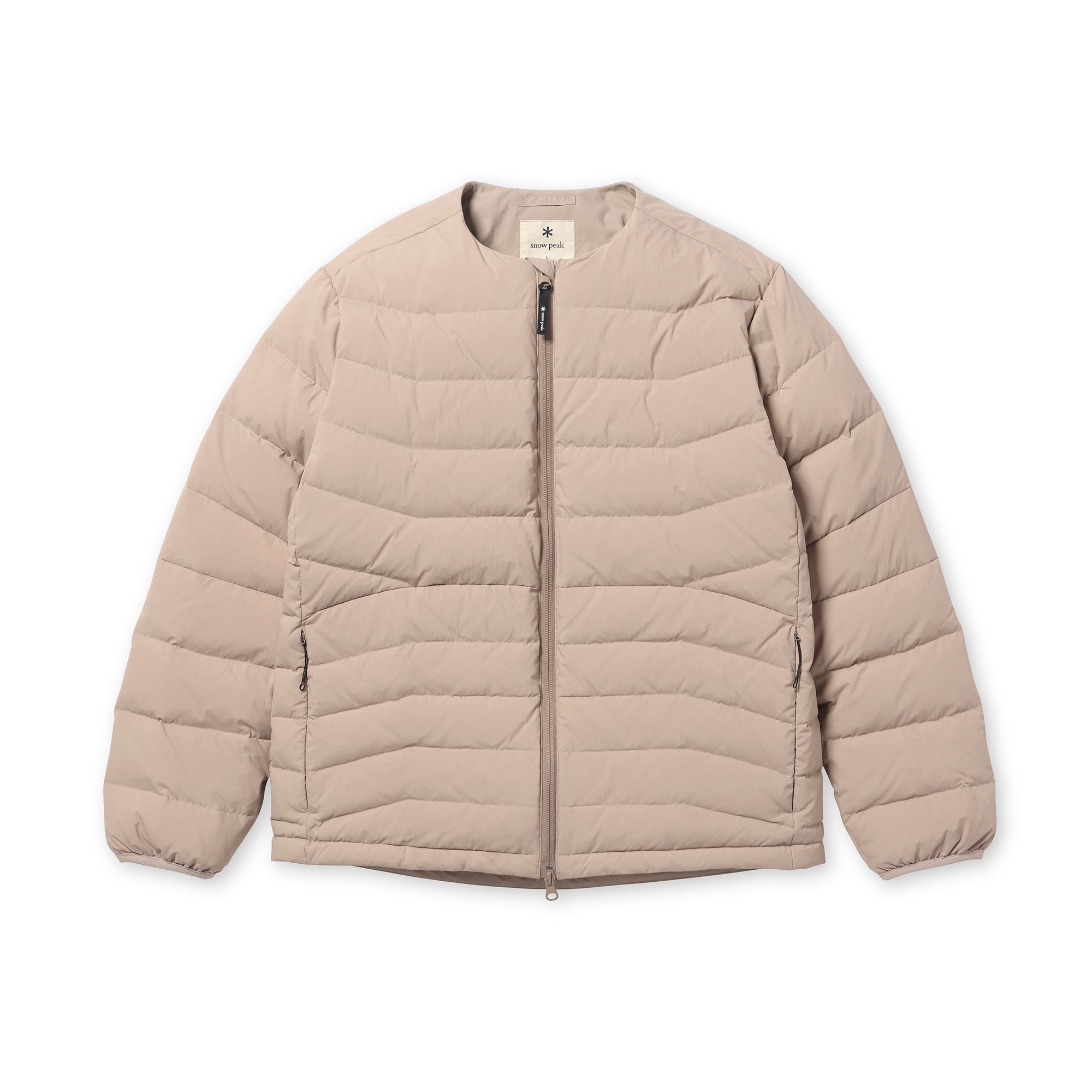 Middler Down Collarless Jacket