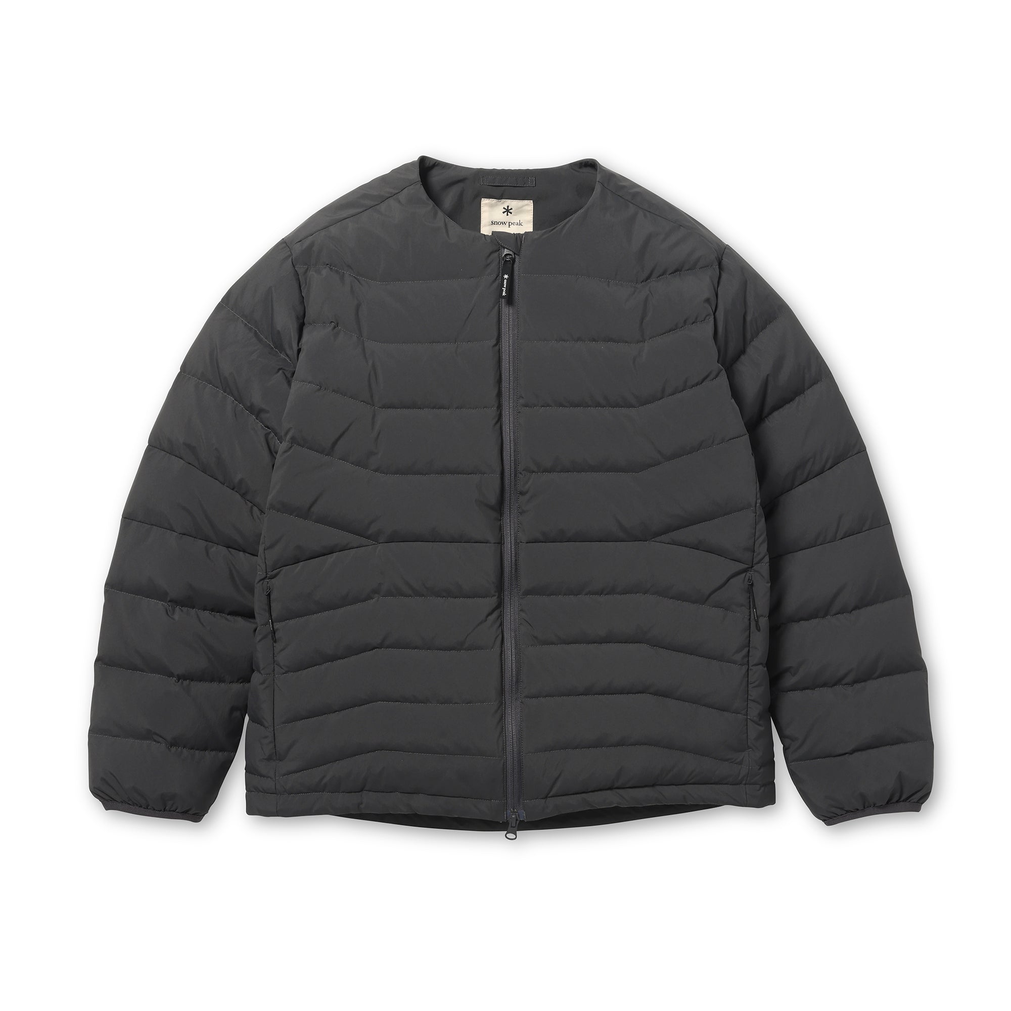 Middler Down Collarless Jacket