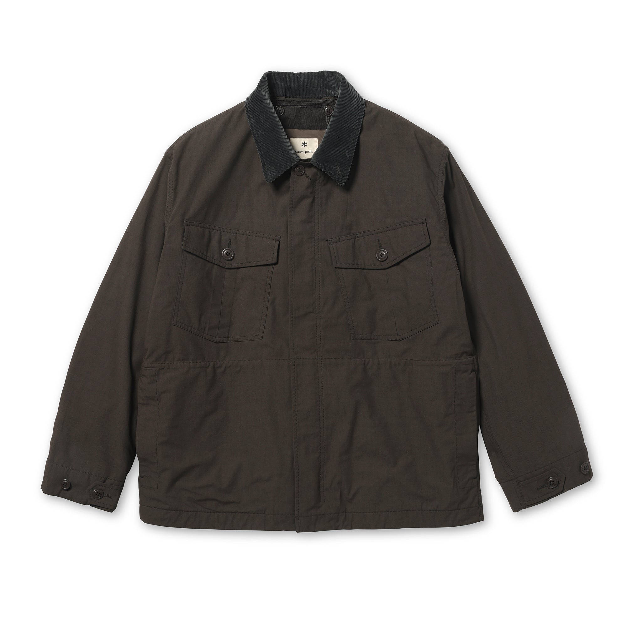 Hybrid TAKIBI Adjustable Jacket Dark Brown 100261JK1311033 - Snow Peak UK