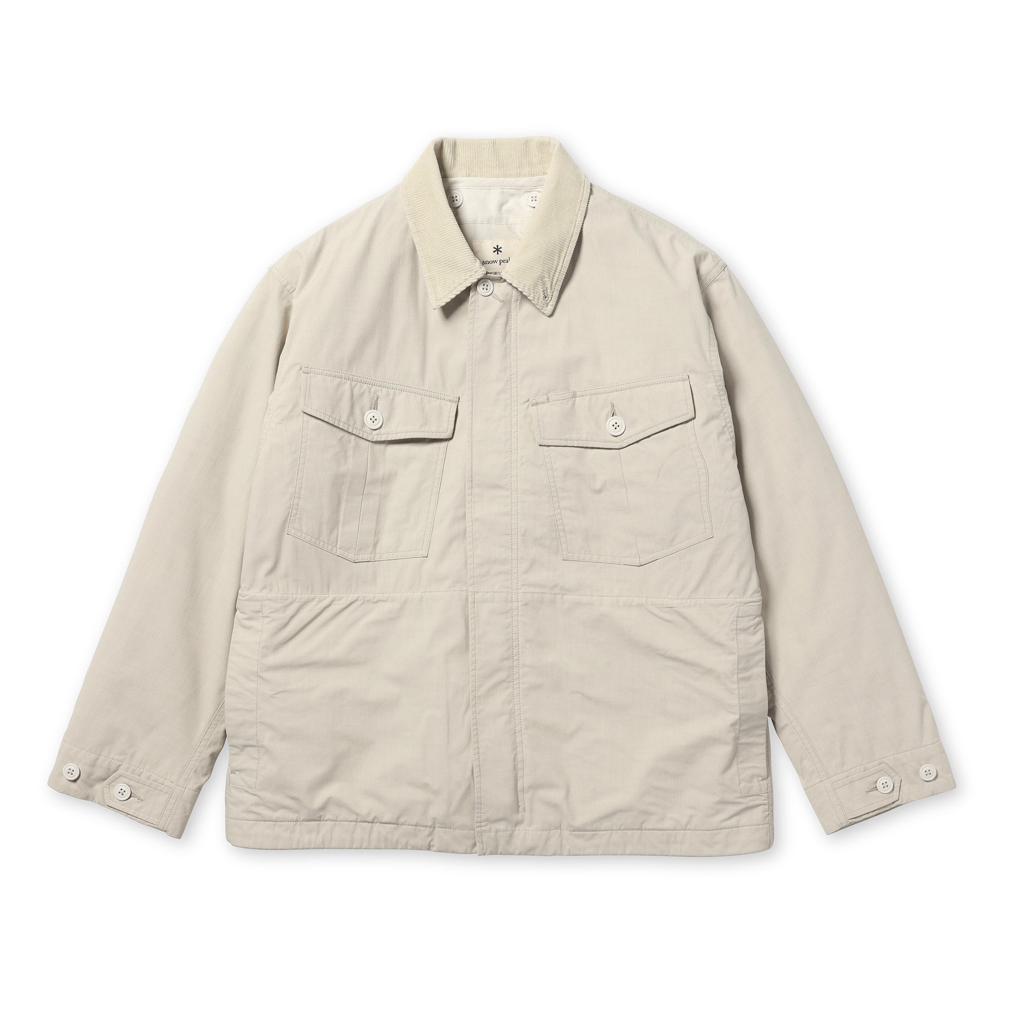Hybrid TAKIBI Adjustable Jacket Ivory 100261JK1305022 - Snow Peak UK