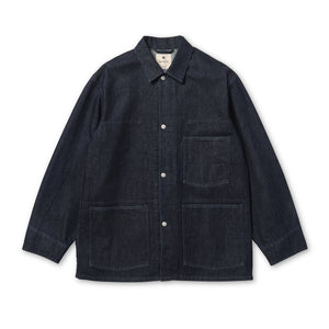 TAKIBI Denim Jacket Indigo 100261JK0902073 - Snow Peak UK