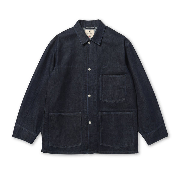 TAKIBI Denim Jacket Indigo 100261JK0902073 - Snow Peak UK