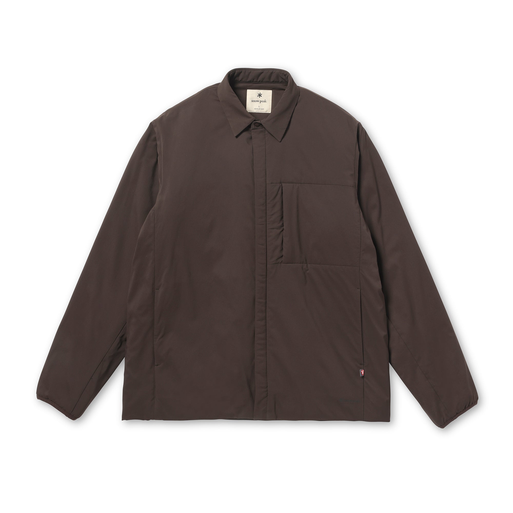 Flexible Insulated Shirt Dark Brown 100261SH0502033 - Snow Peak UK