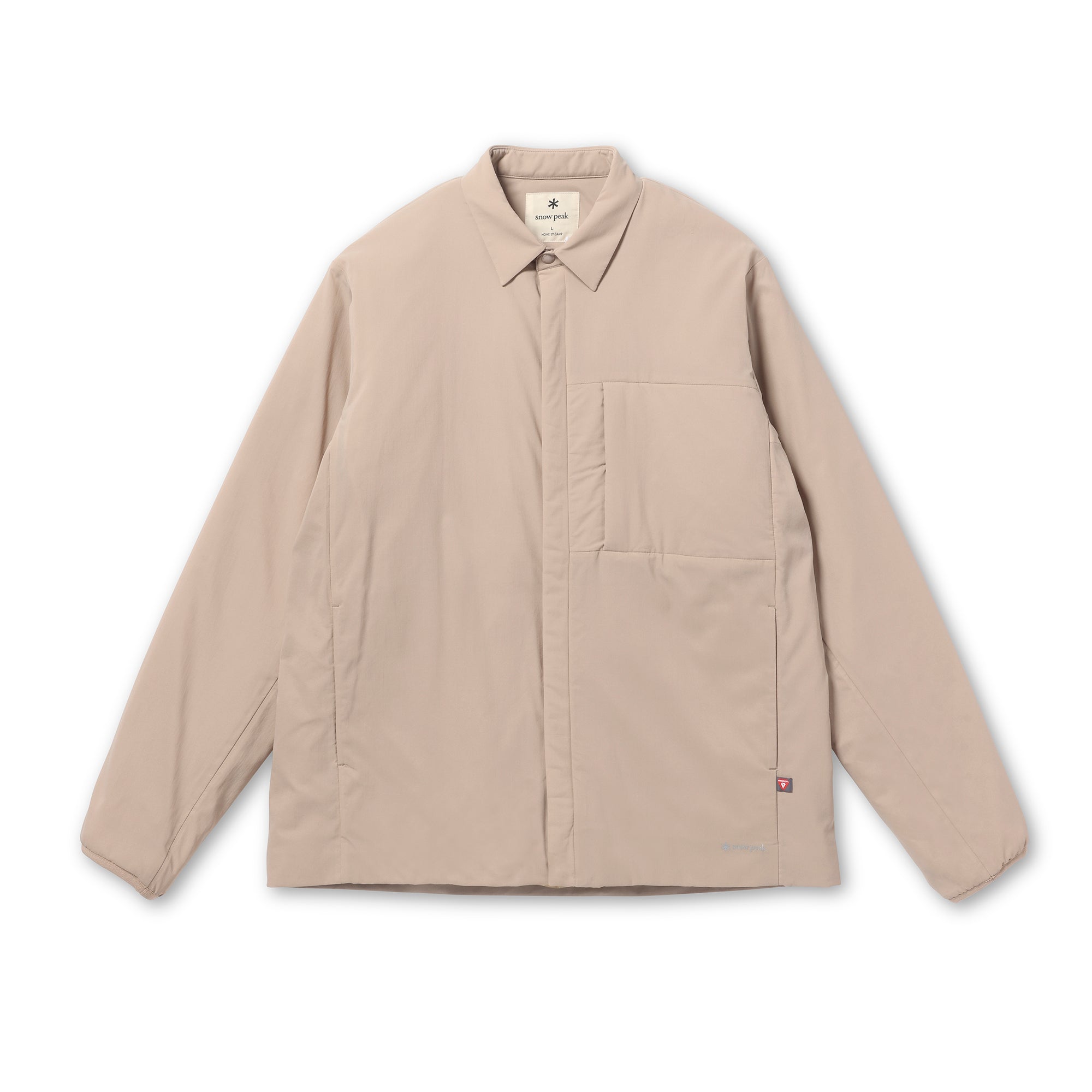 Flexible Insulated Shirt Light Brown 100261SH0502031 - Snow Peak UK