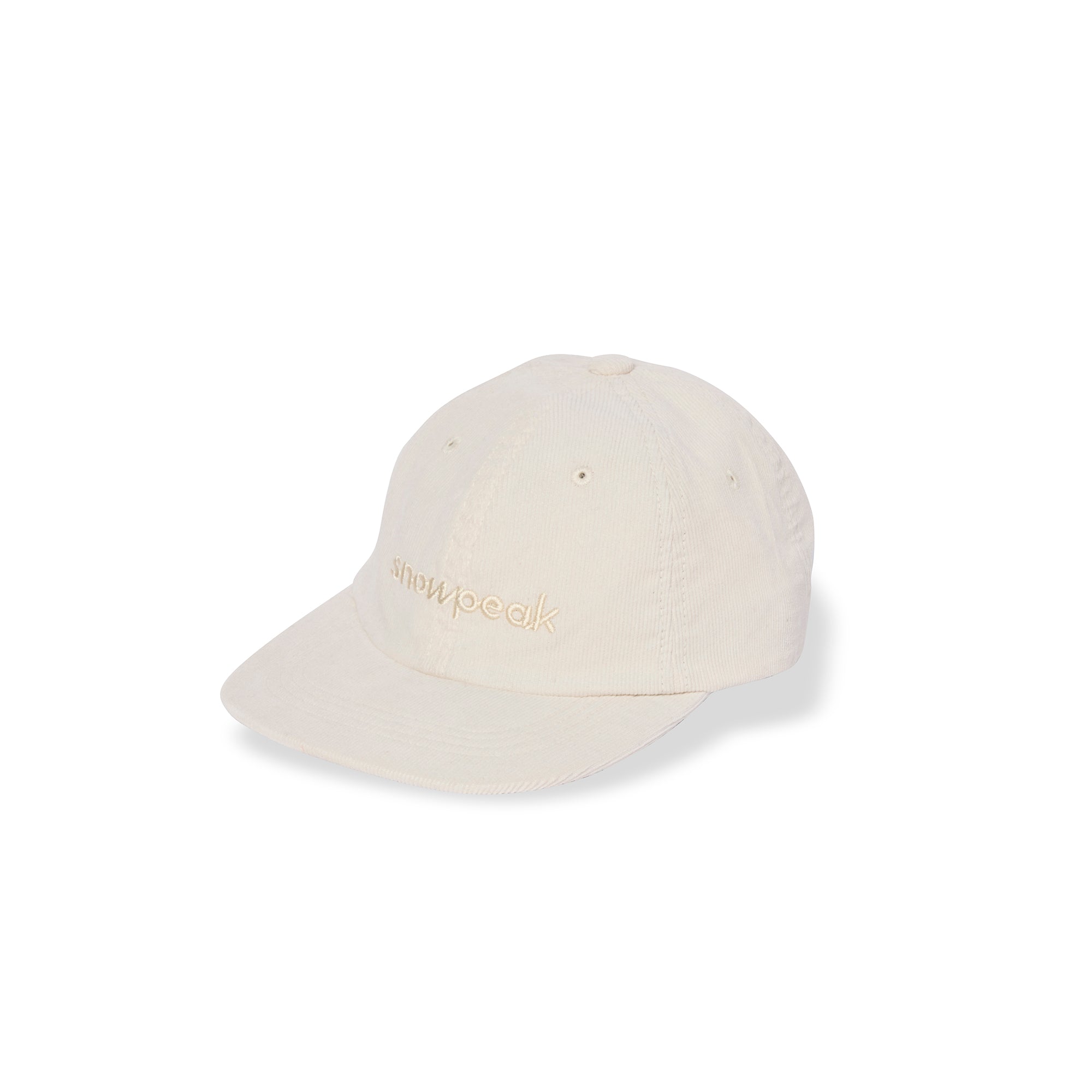 Corduroy Logo Design Cap Ivory 100261CH0100022 - Snow Peak UK