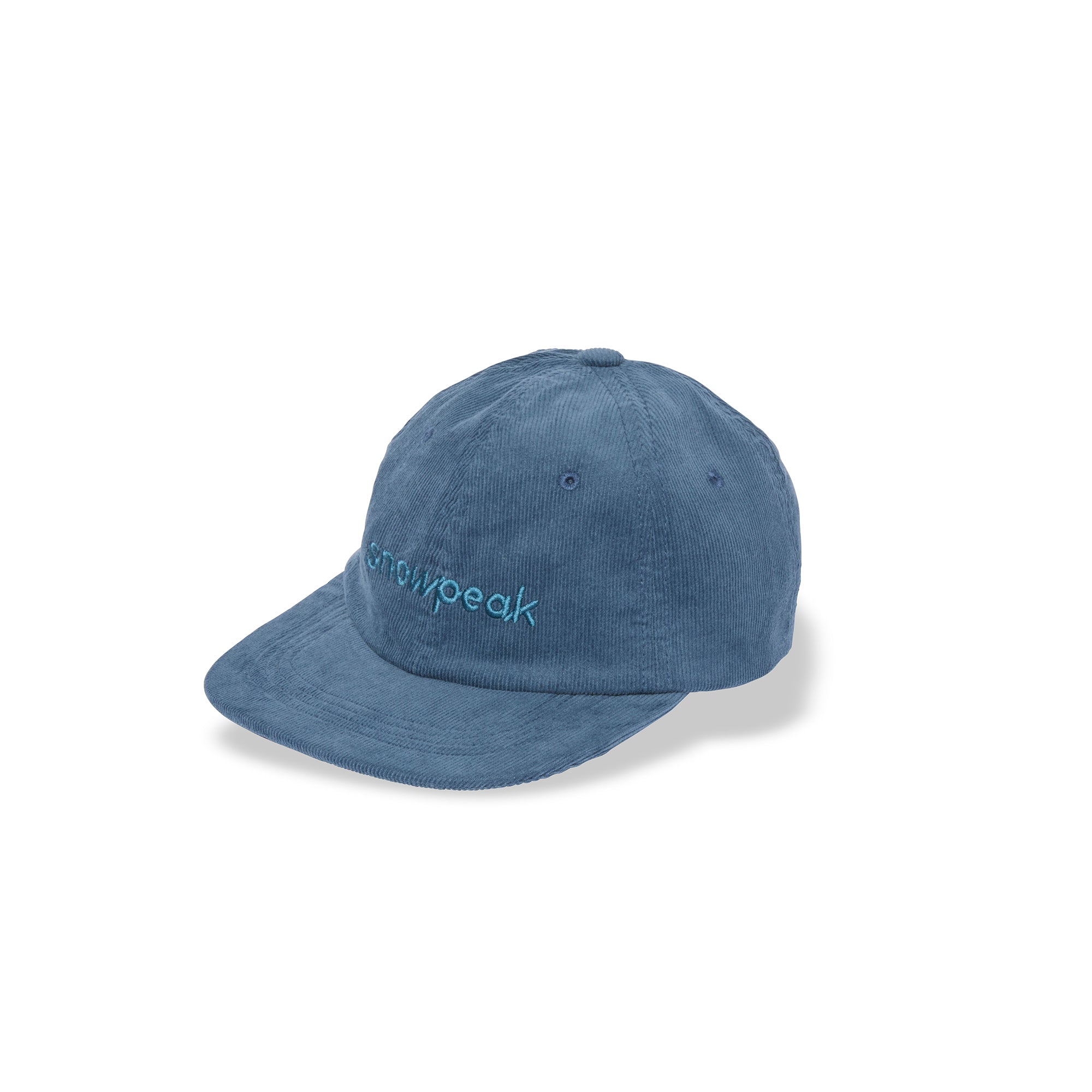 Corduroy Logo Design Cap Light Blue 100261CH0100071 - Snow Peak UK