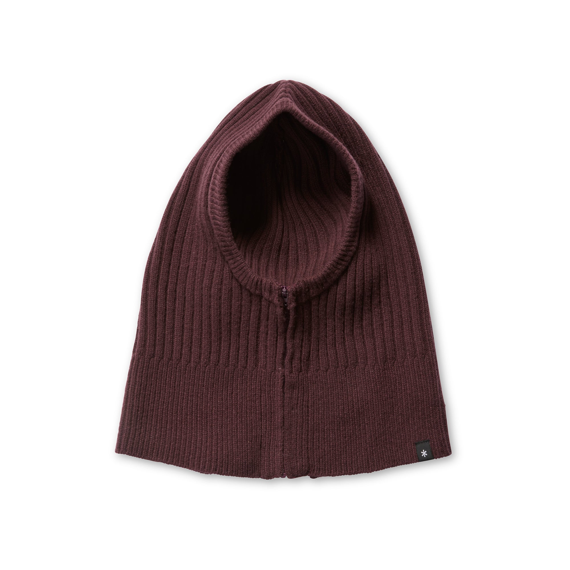 Knit Balaclava Burgundy 100261AC0600043 - Snow Peak UK
