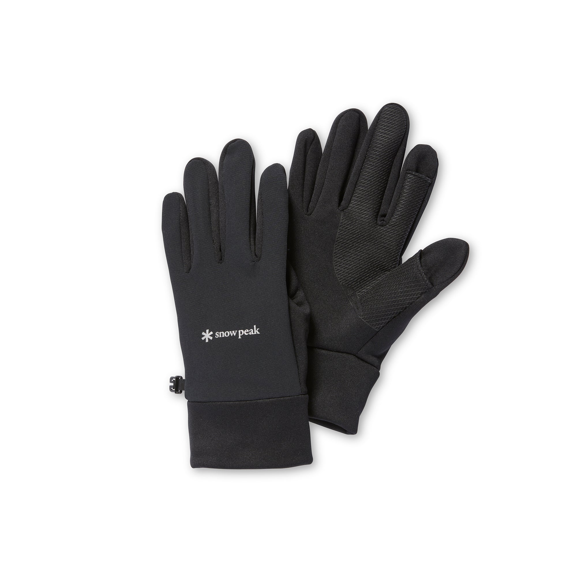 Polartec Power Stretch Glove Black 100261AC0811019 - Snow Peak UK