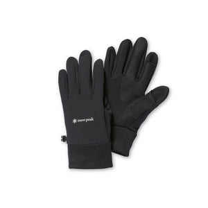 Polartec Power Stretch Glove Black 100261AC0811019 - Snow Peak UK