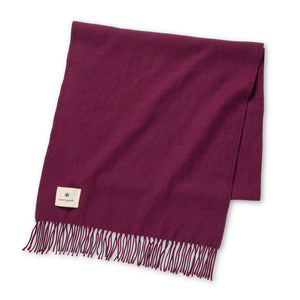 Everyday Wool Muffler Burgundy 100261AC0900043 - Snow Peak UK