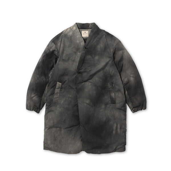 Shibori Dyeing Down Coat Charcoal 100261CT0202013 - Snow Peak UK