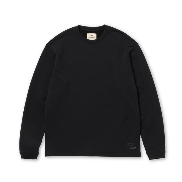 Polartec Power Wool Pullover Black 100261CS0902019 - Snow Peak UK
