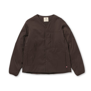 Flexible Insulated Cardigan Dark Brown 100261JK1112033 - Snow Peak UK