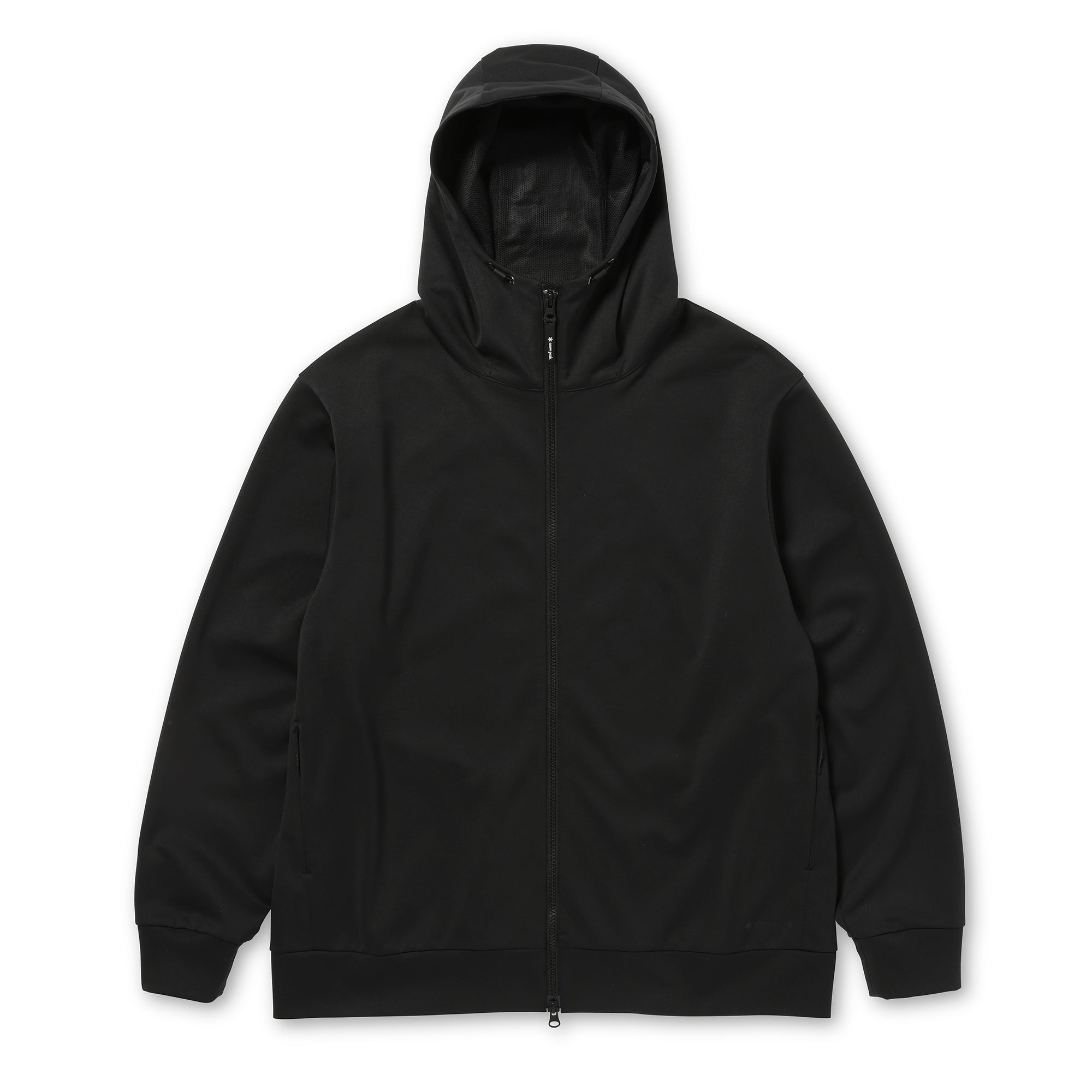 Wind Block Tricot Zip Parka Black 100261CS0502019 - Snow Peak UK