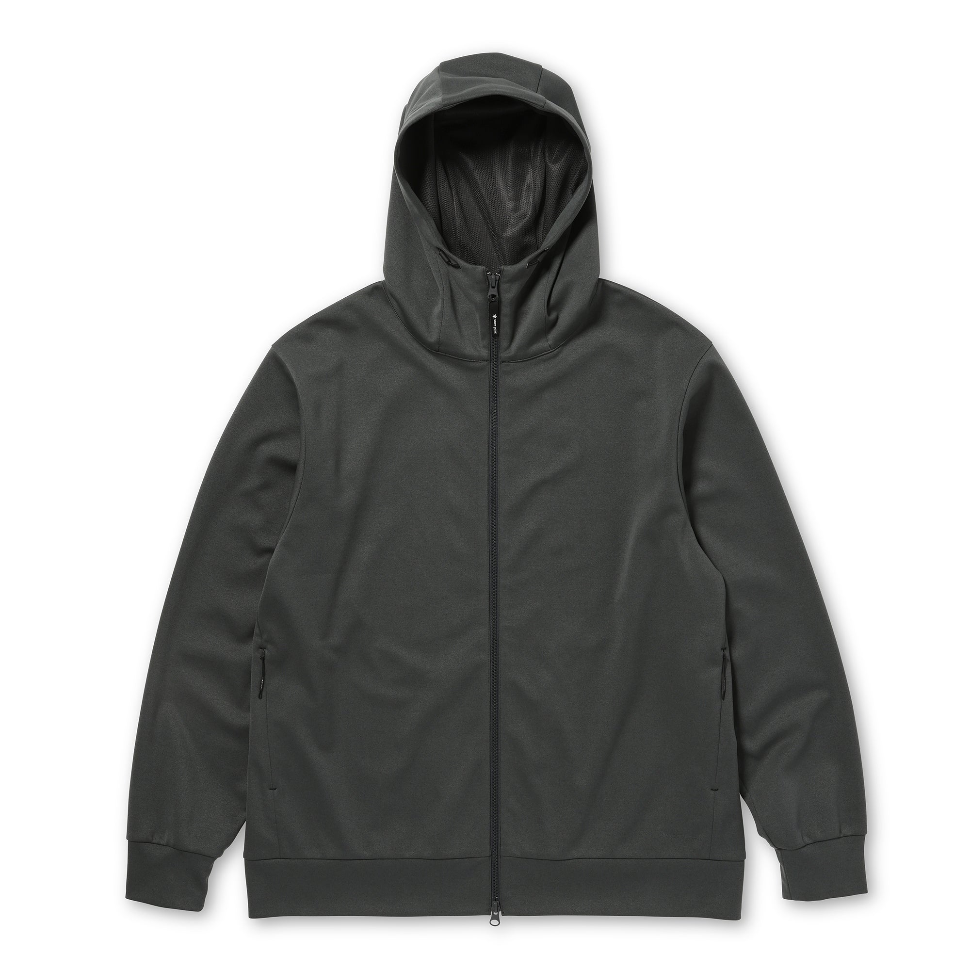Wind Block Tricot Zip Parka Charcoal 100261CS0502013 - Snow Peak UK