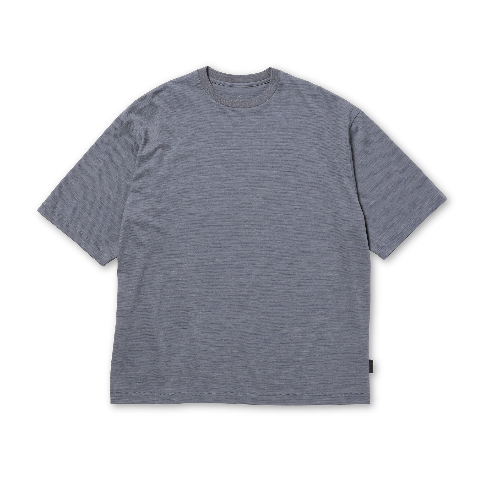 Wool Nylon Ripple S/S Pullover Light Blue 100261CS0102071 - Snow Peak UK