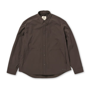 Water-Repellent Stretch Shirt Dark Brown 100261SH0102033 - Snow Peak UK