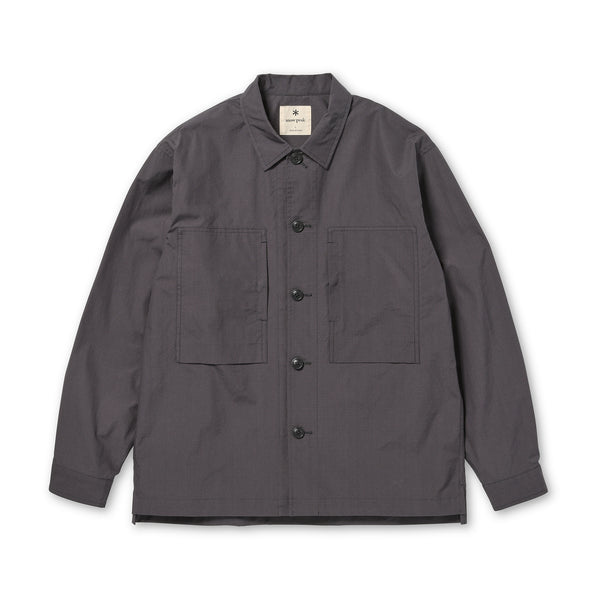 Cotton Ripstop Shirt Charcoal 100261SH0205013 - Snow Peak UK