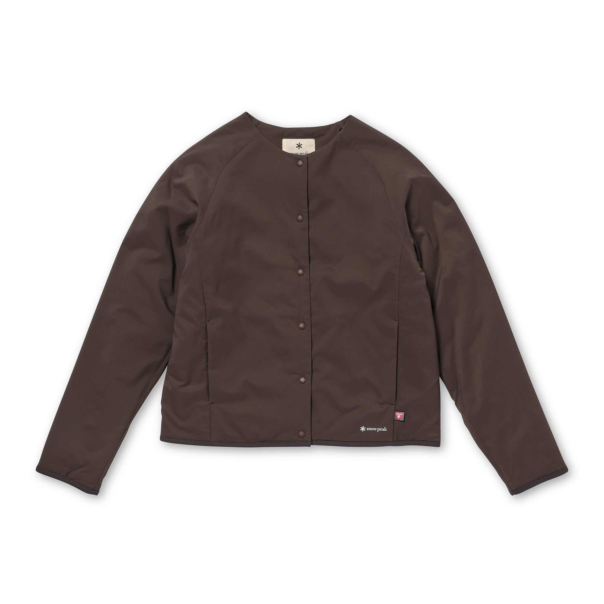Flexible Insulated Cardigan W's Dark Brown 102261JK0111033 - Snow Peak UK