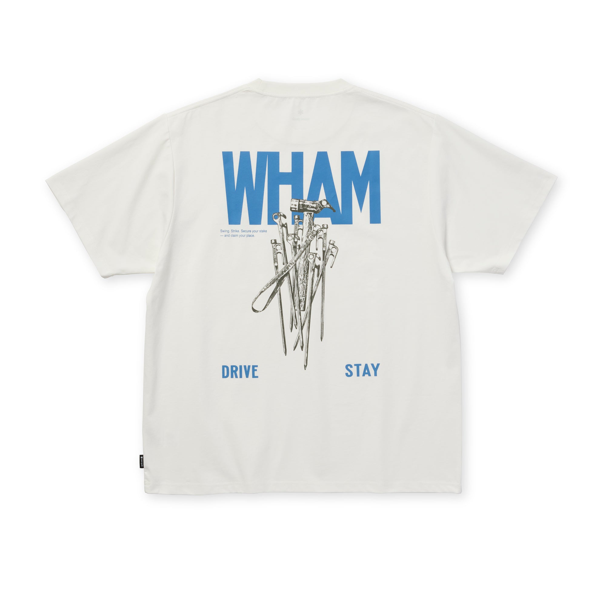 Pegs & Hammer T-Shirt Off White 100261TS0511002 - Snow Peak UK