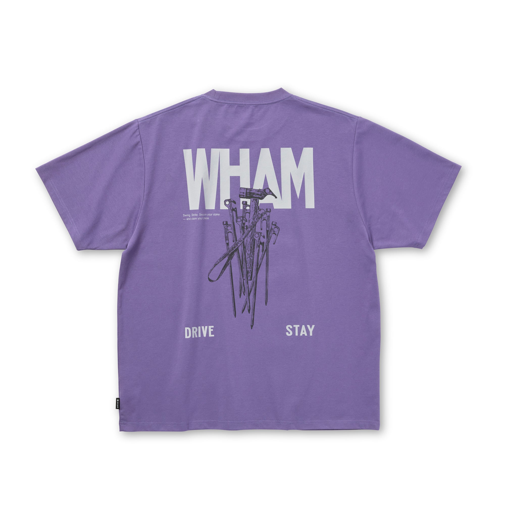 Pegs & Hammer T-Shirt Purple 100261TS0502082 - Snow Peak UK