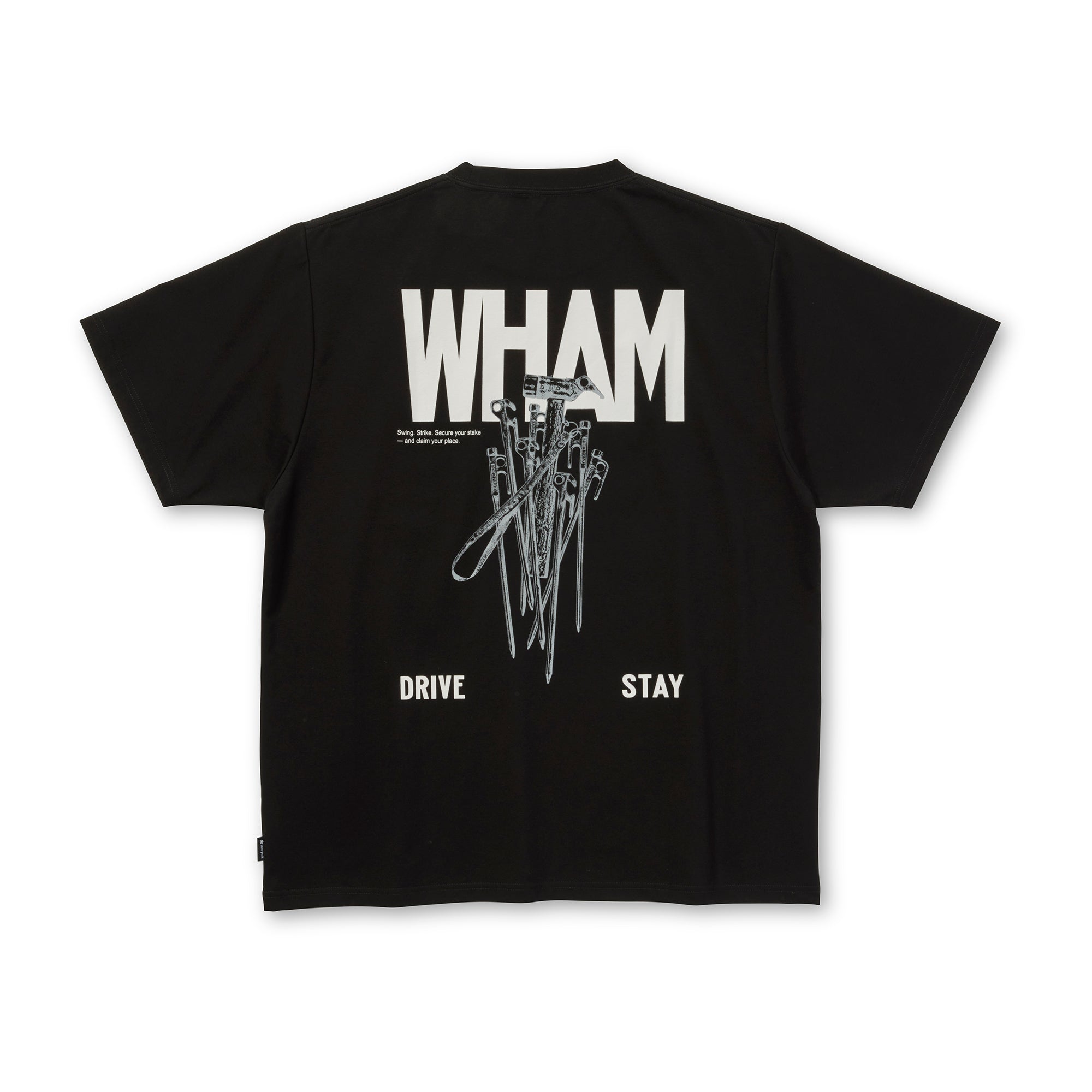 Pegs & Hammer T-Shirt Black 100261TS0502019 - Snow Peak UK