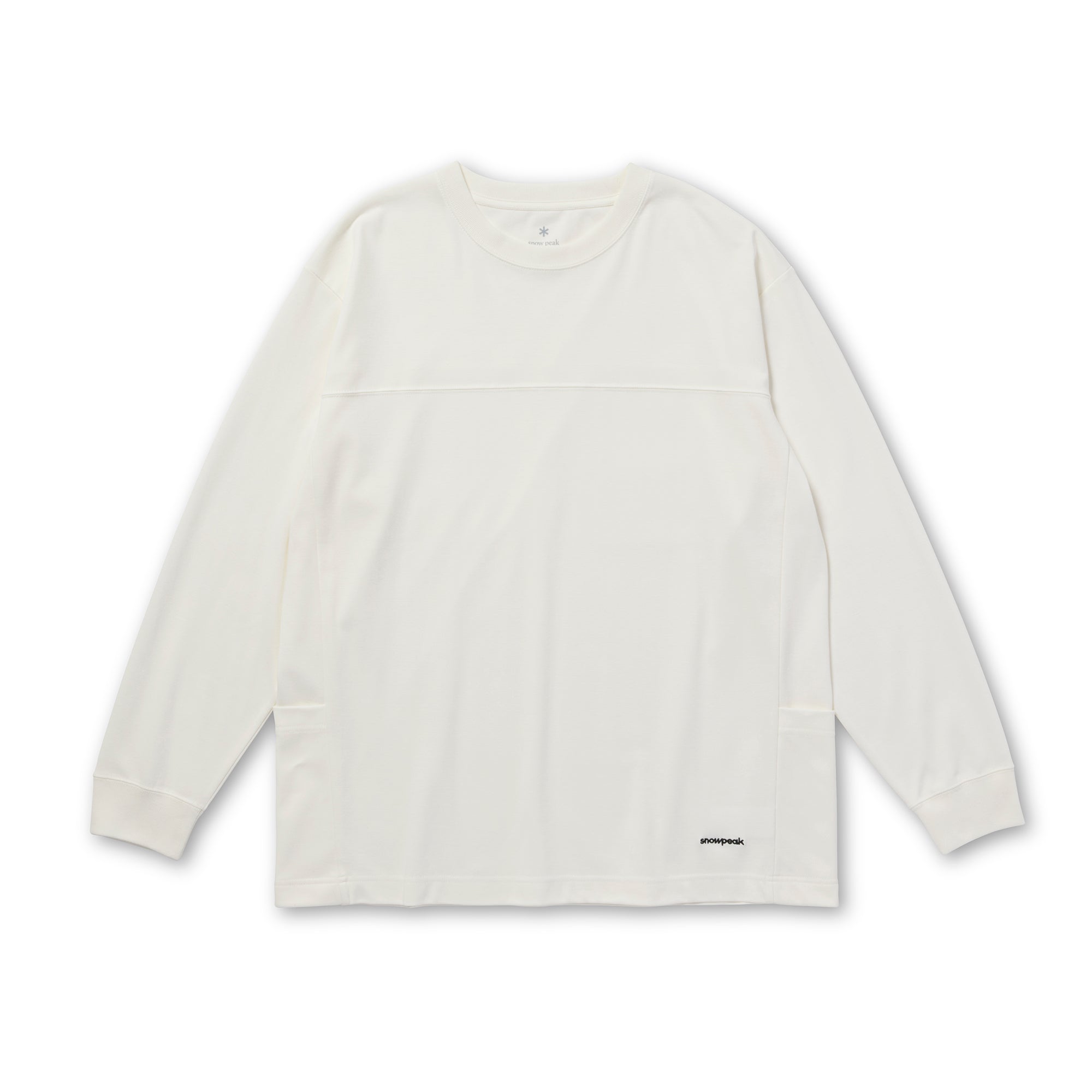 Stain Repellent L/S Pullover Off White 100261CS0302002 - Snow Peak UK