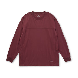 Stain Repellent L/S Pullover Burgundy 100261CS0302043 - Snow Peak UK