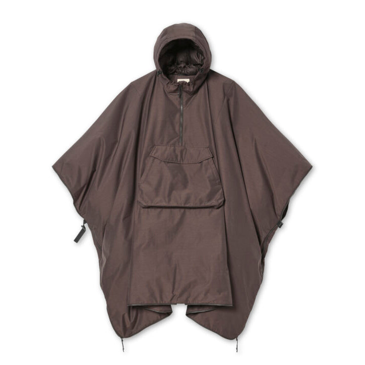 FR 2L Down Poncho Dark Brown 100261DO0800033 - Snow Peak UK