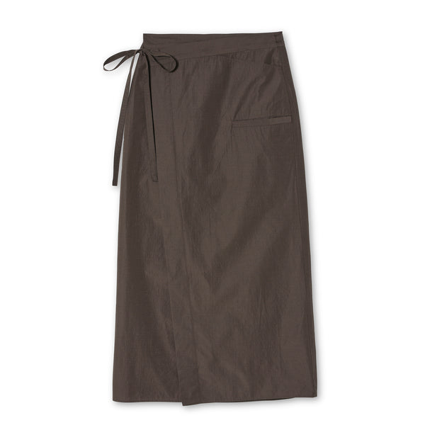 Wool Nylon Taffeta Skirt Dark Brown 102261SK0111033 - Snow Peak UK