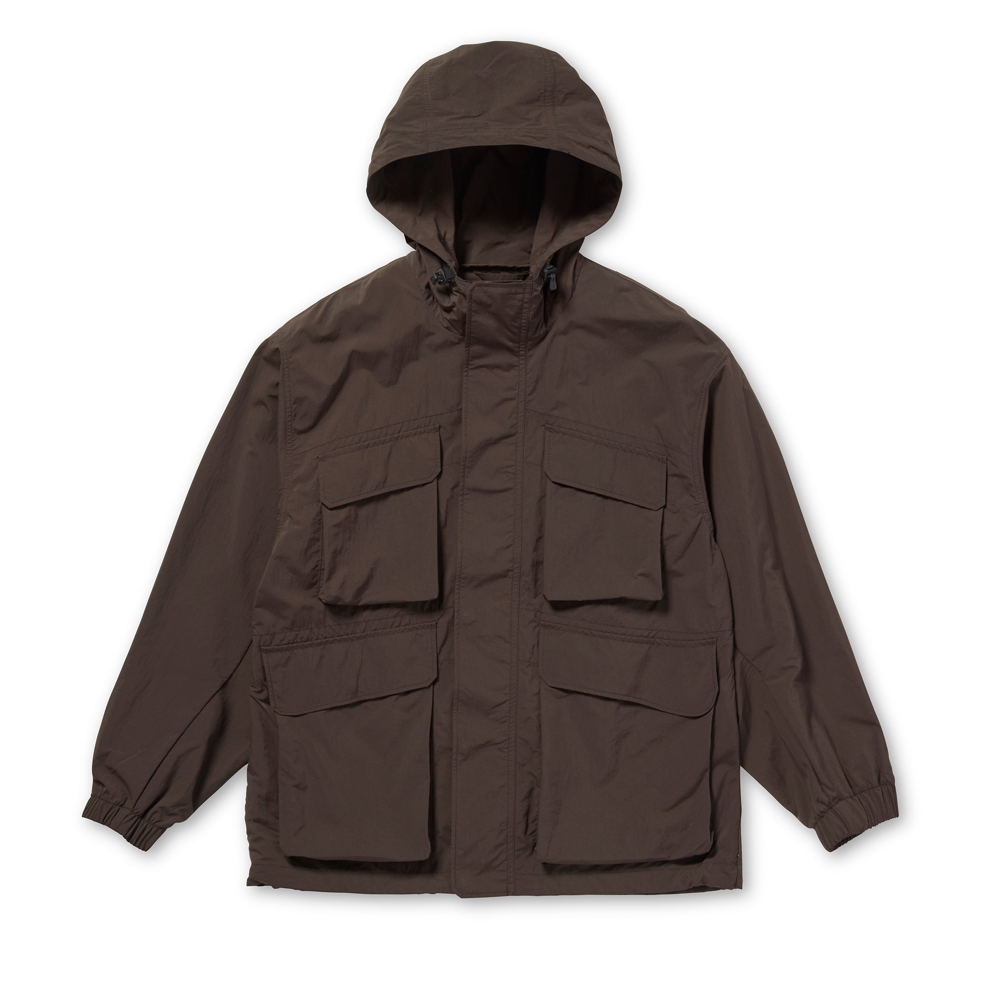 Nylon Double Rip Jacket Dark Brown 100261JK0505033 - Snow Peak UK