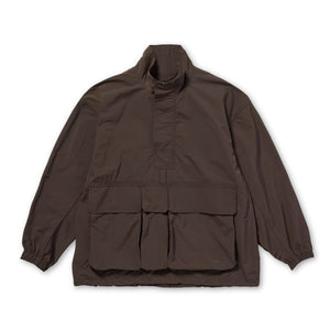 Nylon Double Rip Anorak Dark Brown 100261JK0602033 - Snow Peak UK