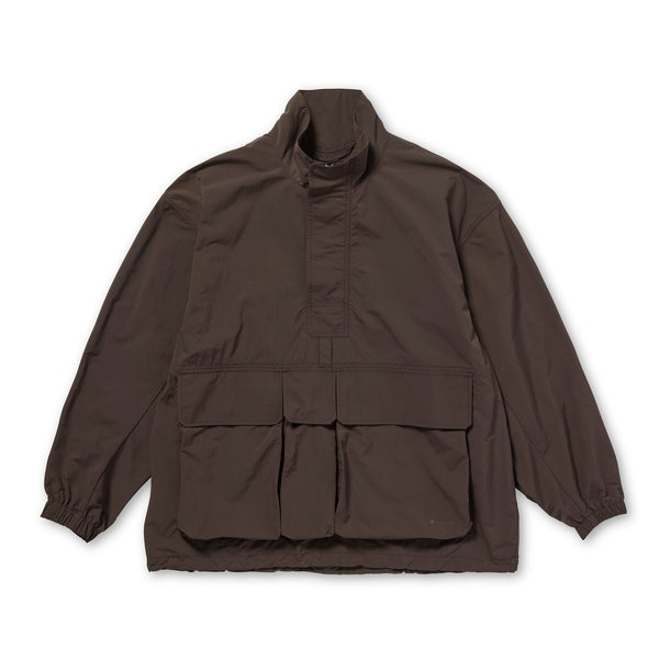 Nylon Double Rip Anorak Dark Brown 100261JK0602033 - Snow Peak UK