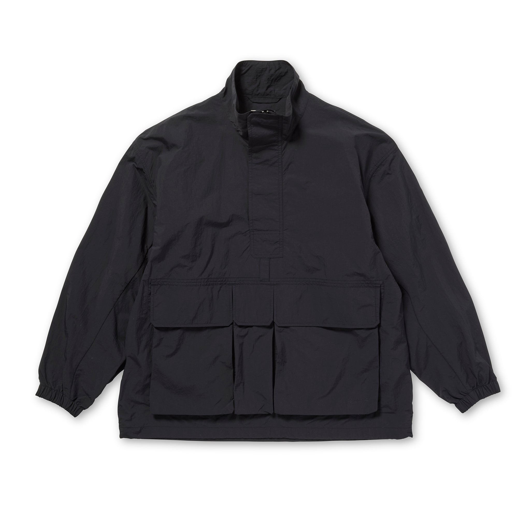 Nylon Double Rip Anorak Black 100261JK0602019 - Snow Peak UK
