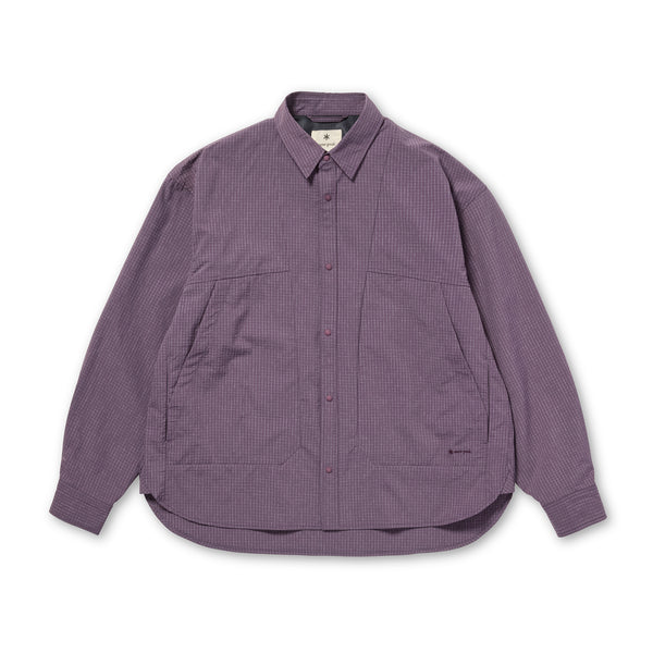KASURI Ripstop Shirt Dark Purple 100261SH0402083 - Snow Peak UK