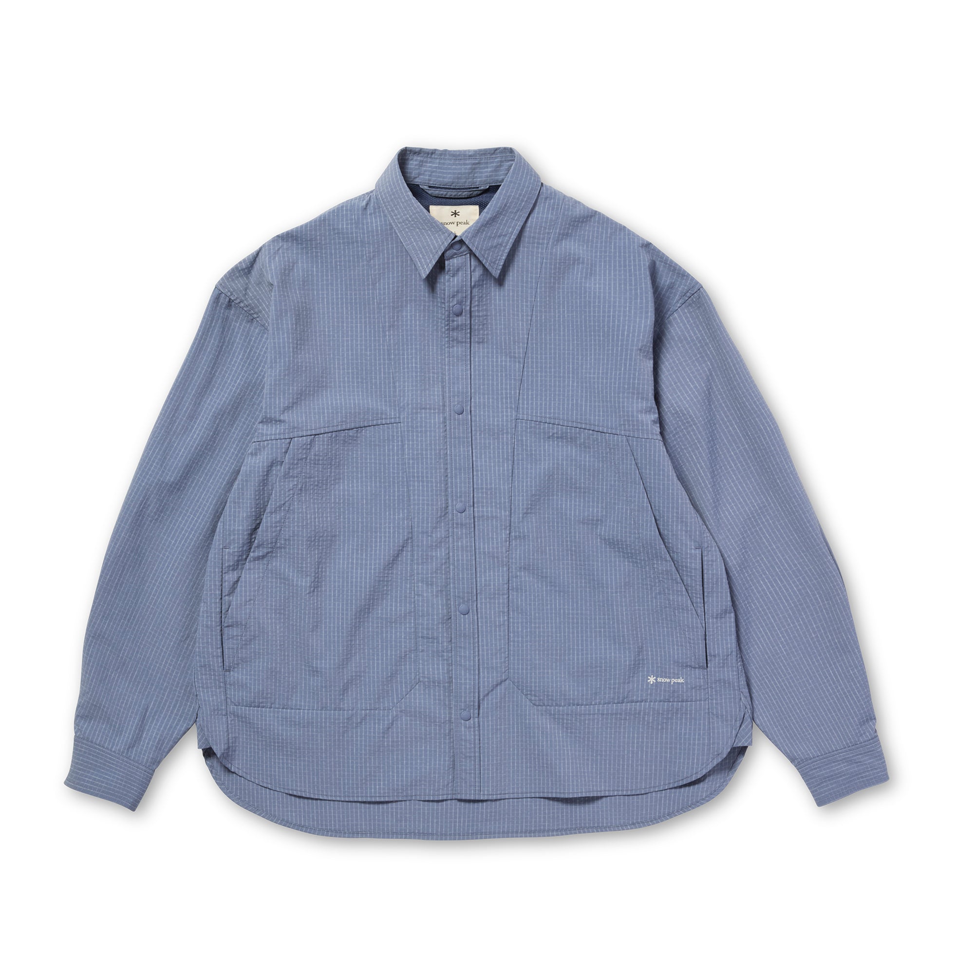 KASURI Ripstop Shirt Light Blue 100261SH0402071 - Snow Peak UK