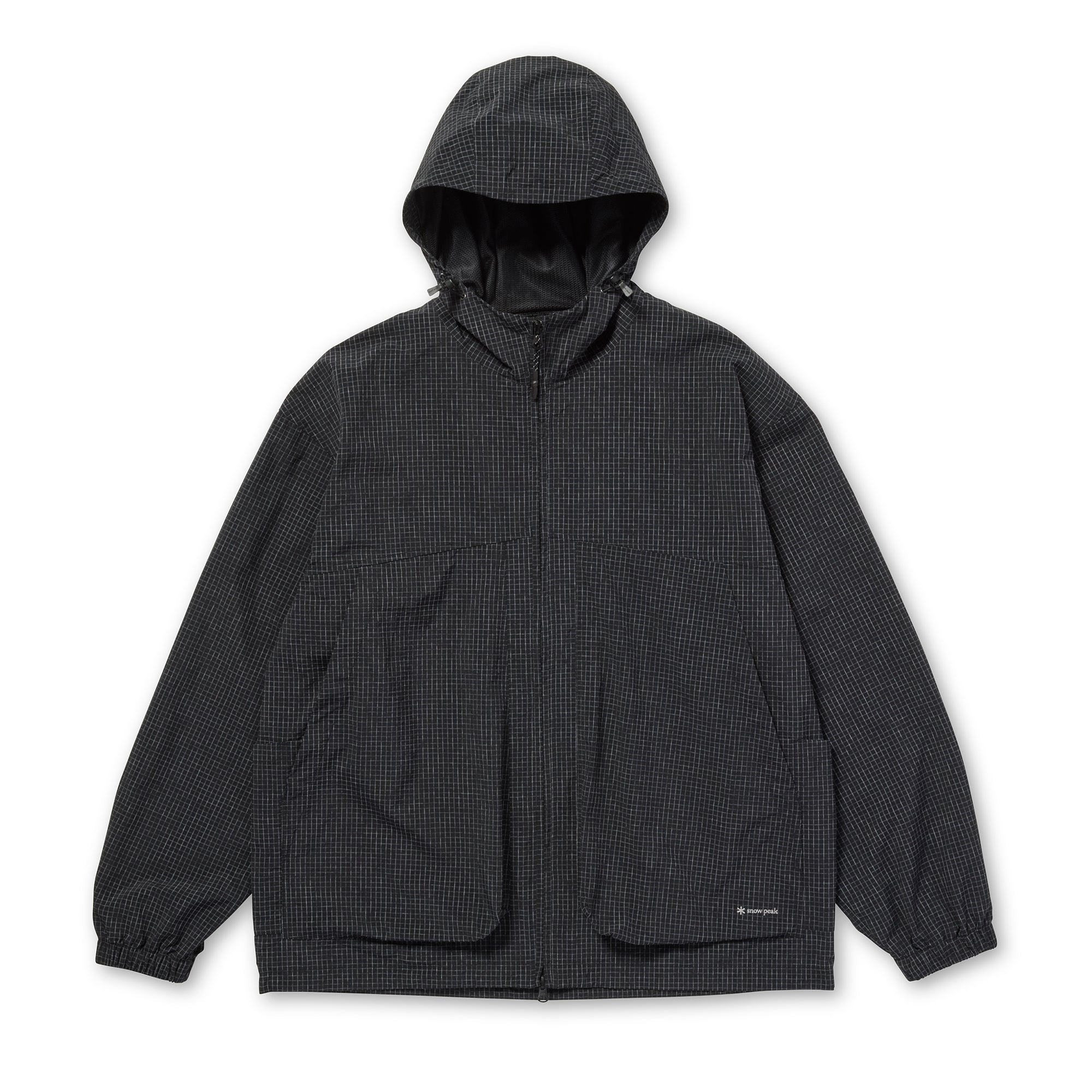 KASURI Ripstop Jacket Black 100261JK0405019 - Snow Peak UK