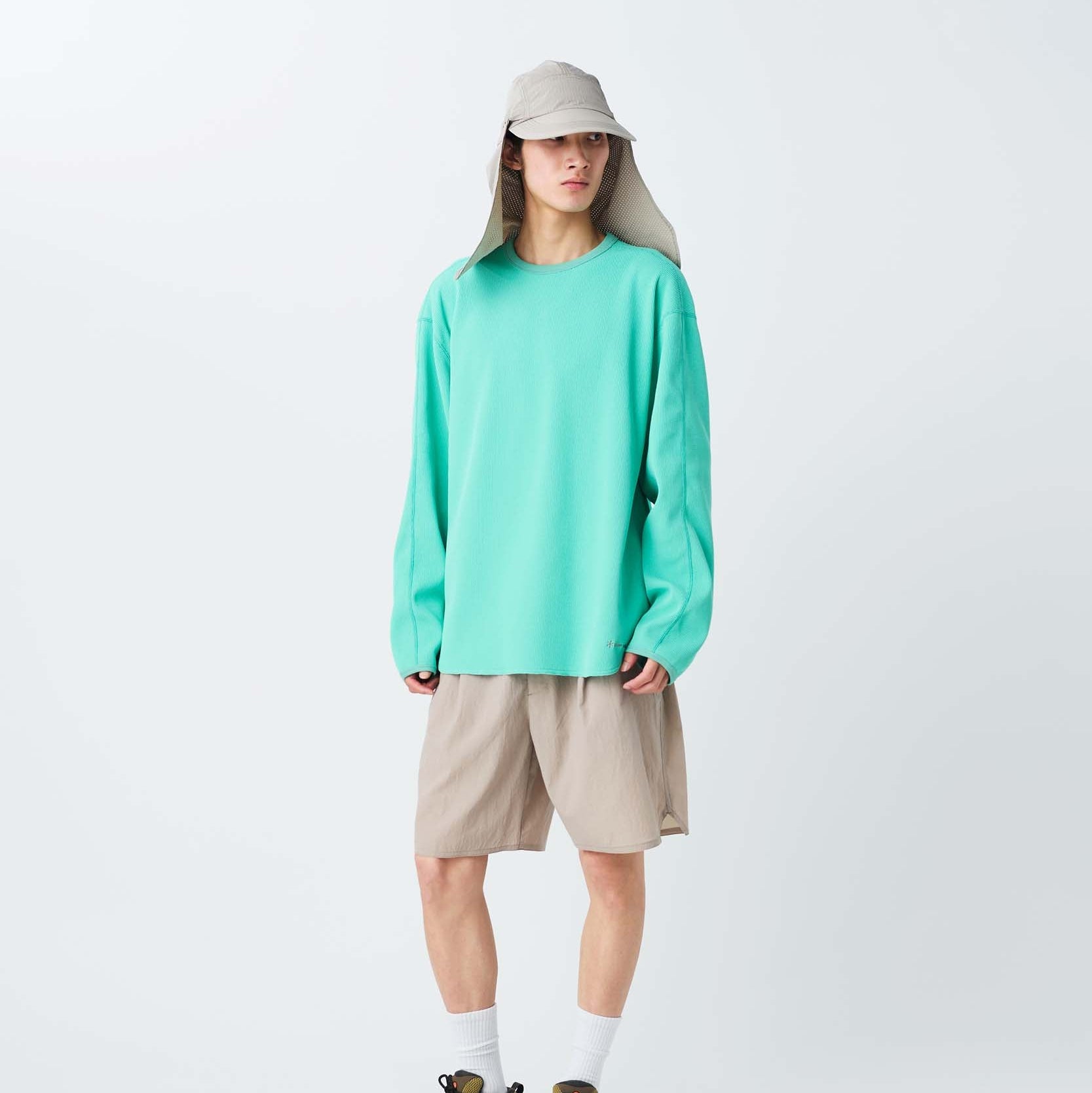 Dry Waffle L/S T-Shirt - Snow Peak UK