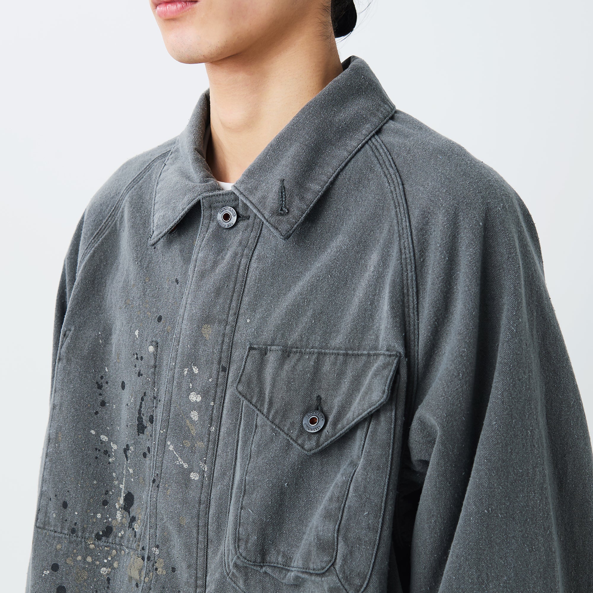 Sulphur Dyed Fade Painted Coverall - Snow Peak UK