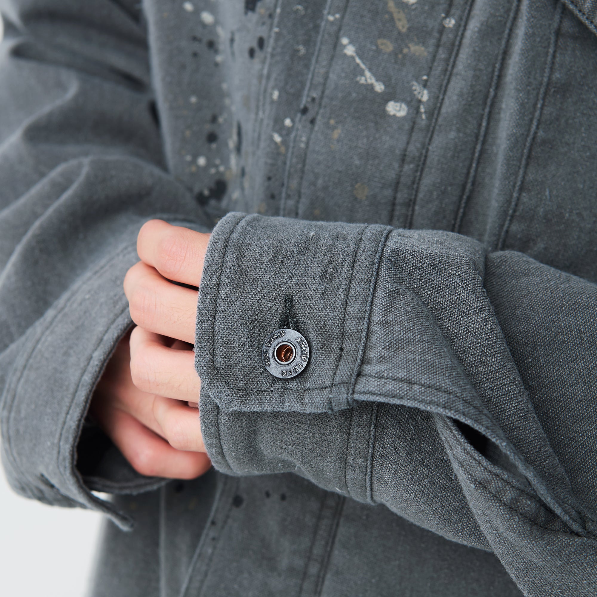 Sulphur Dyed Fade Painted Coverall - Snow Peak UK
