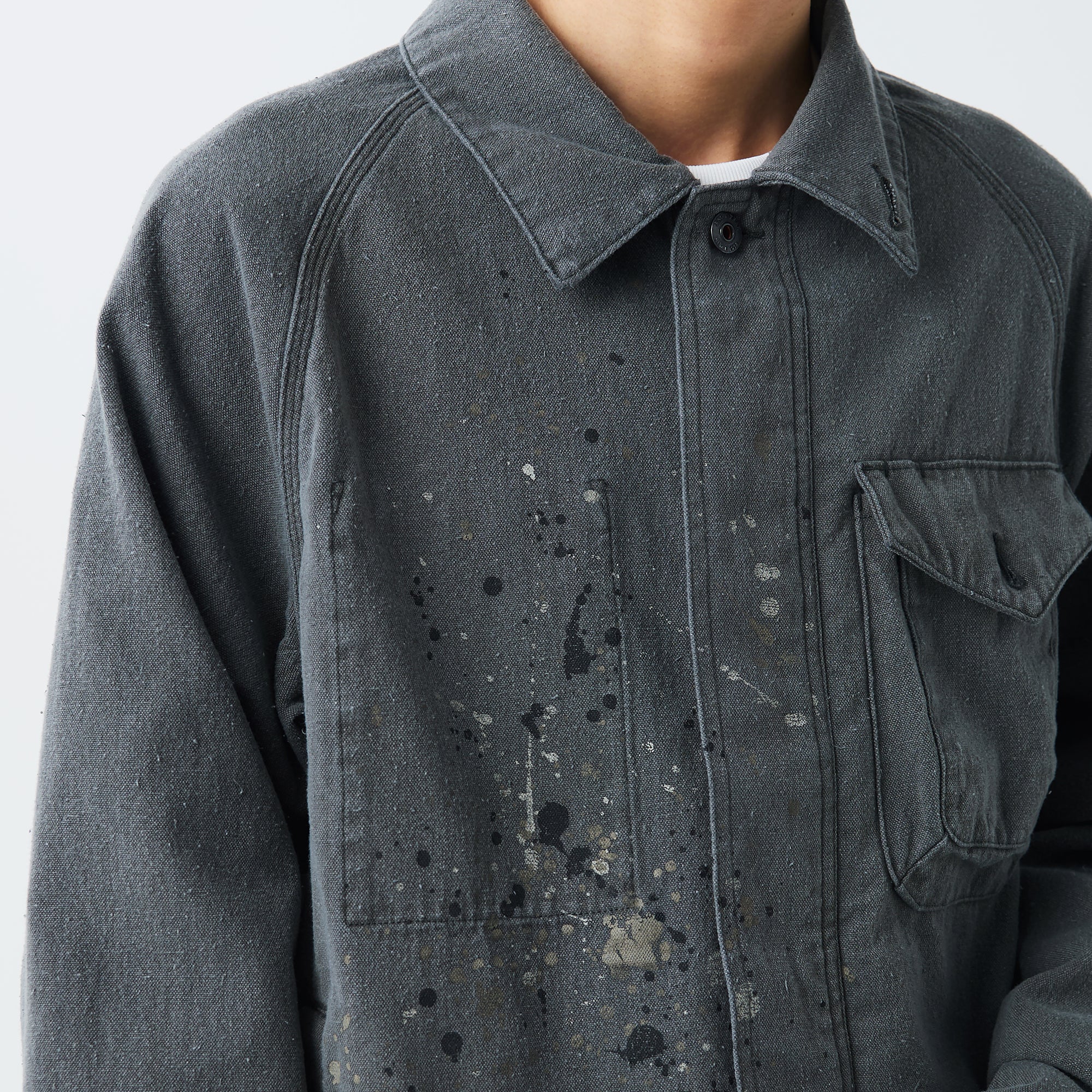 Sulphur Dyed Fade Painted Coverall - Snow Peak UK