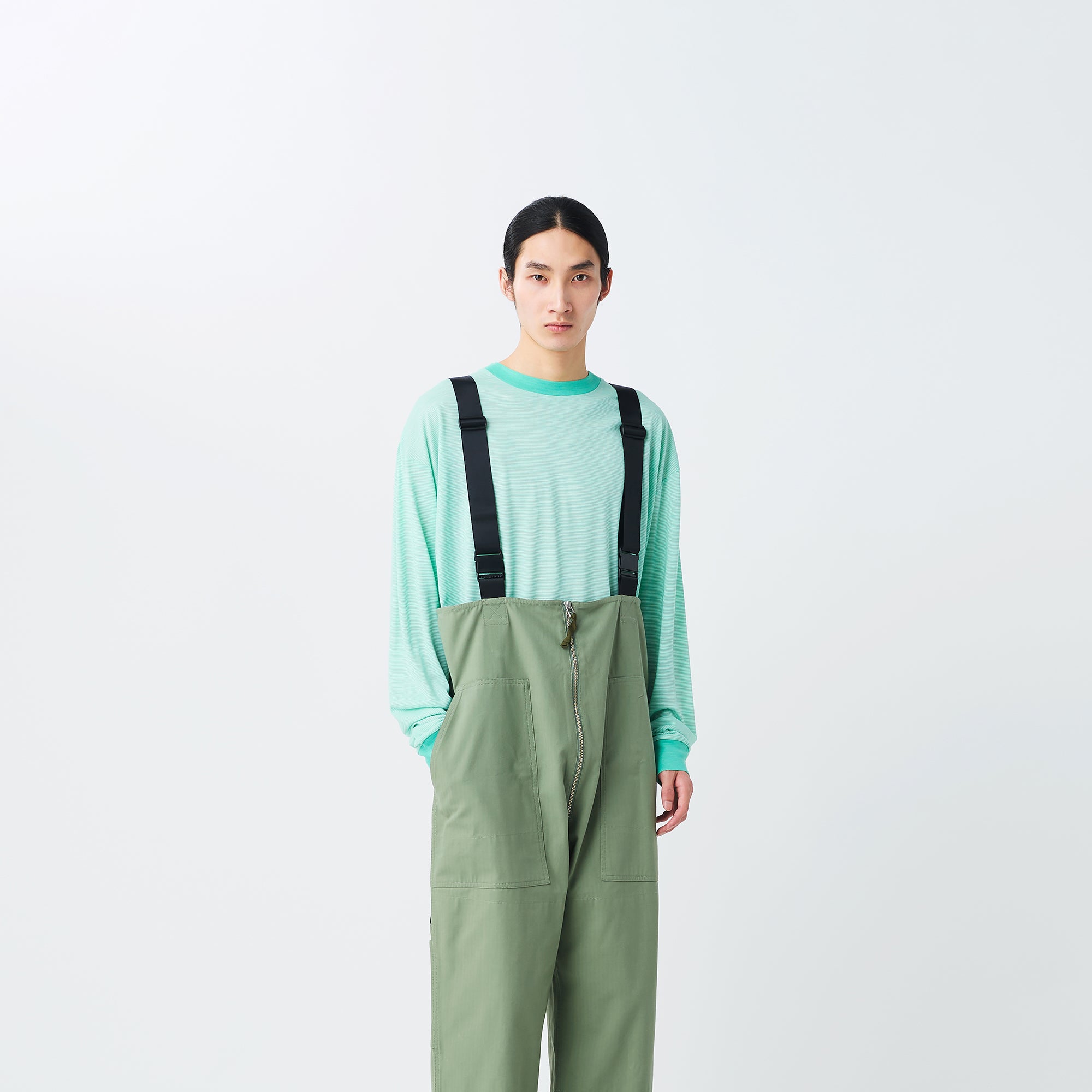 Summer Wool Stripe L/S T-Shirt - Snow Peak UK