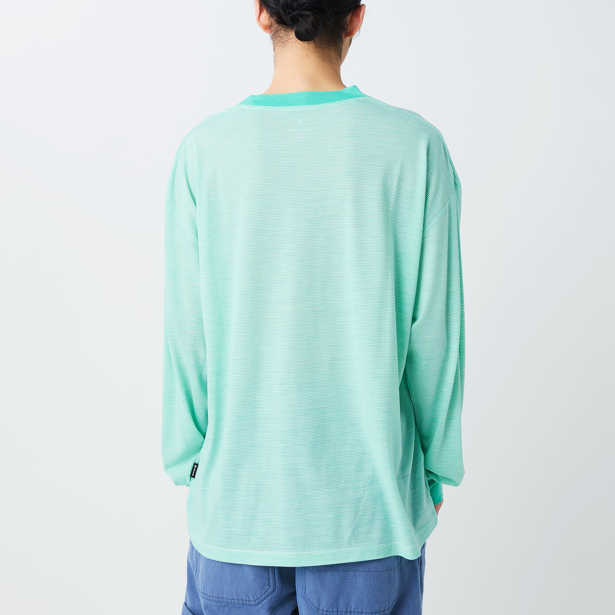 Summer Wool Stripe L/S T-Shirt - Snow Peak UK