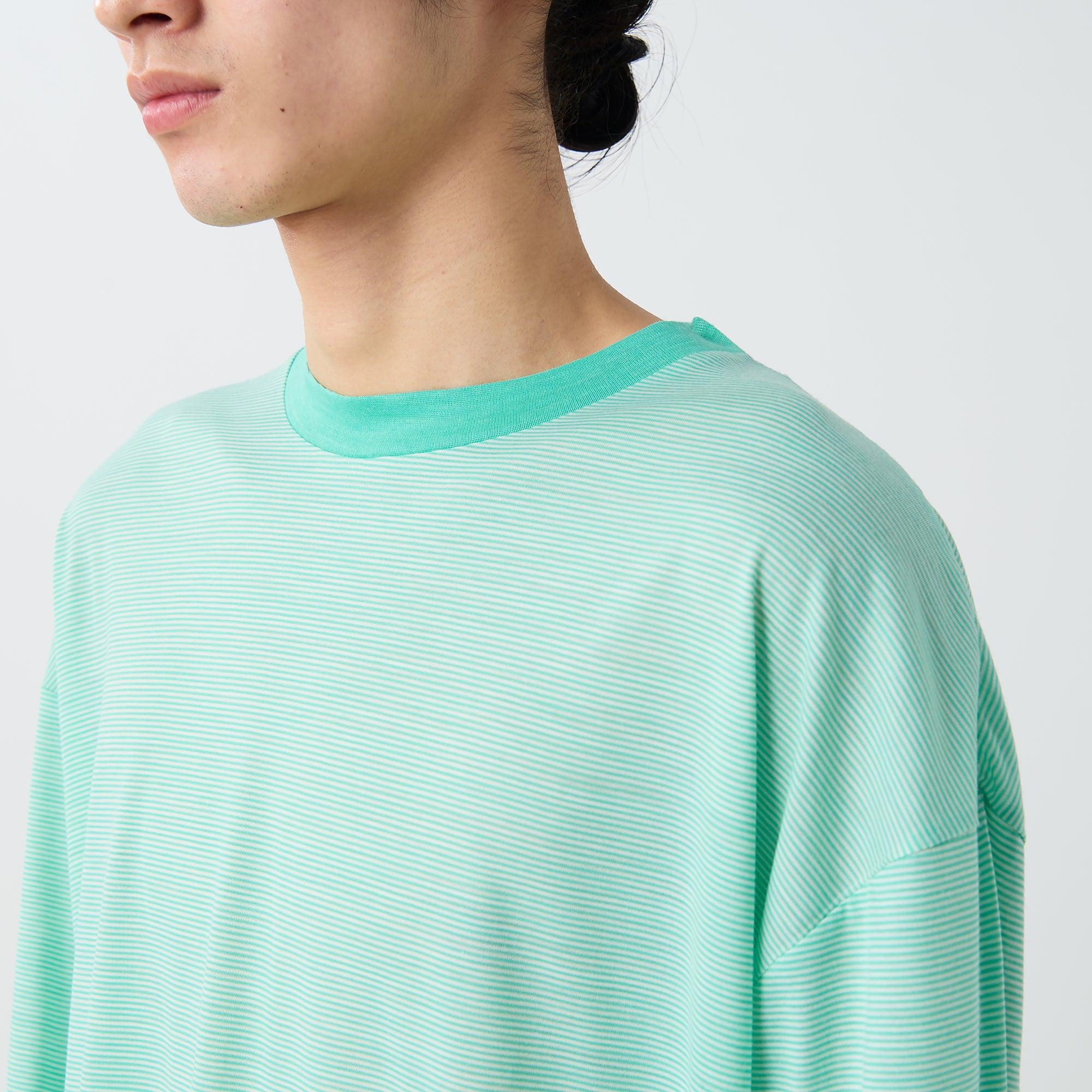 Summer Wool Stripe L/S T-Shirt - Snow Peak UK